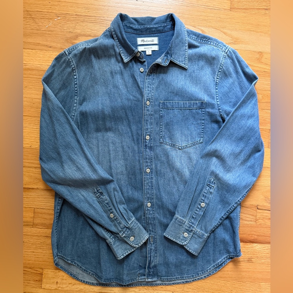 Madewell Indigo Denim Shirt